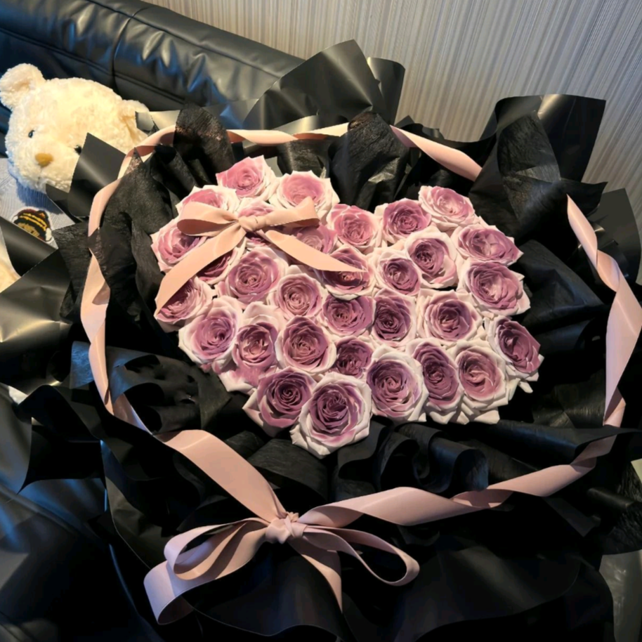 烏梅子醬玫瑰鮮花 香港鮮花即日配送 33/52/99支