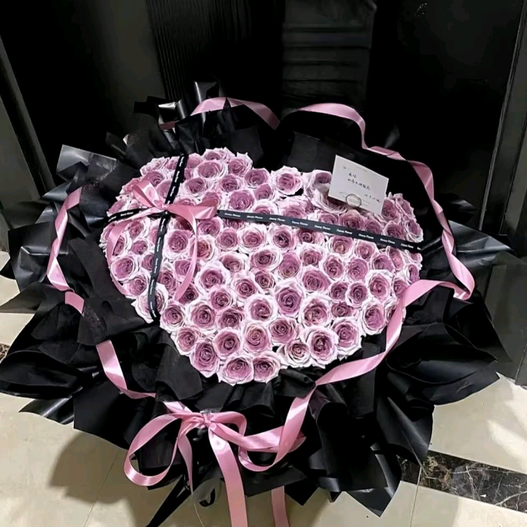 烏梅子醬玫瑰鮮花 香港鮮花即日配送 33/52/99支