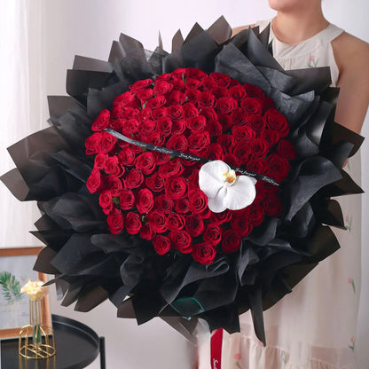 紅玫瑰33/52/99支香港鮮花即日配送