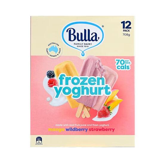 Bulla 什錦水果酸乳味雪糕 708g