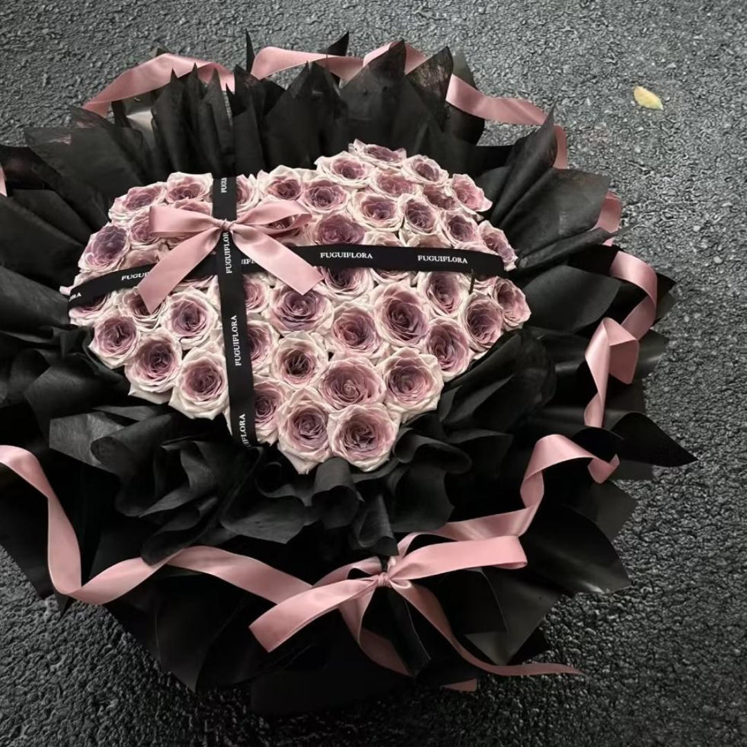 烏梅子醬玫瑰鮮花 香港鮮花即日配送 33/52/99支