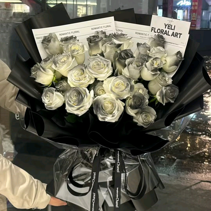 黑騎士玫瑰鮮花 香港鮮花即日配送 11/33/52支