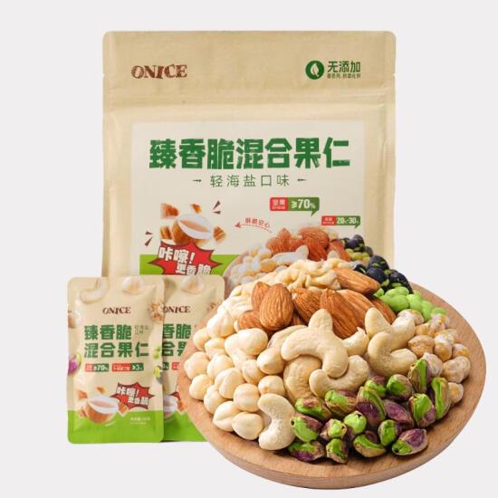 ONICE 臻香脆混合果仁(輕海鹽口味) 840g