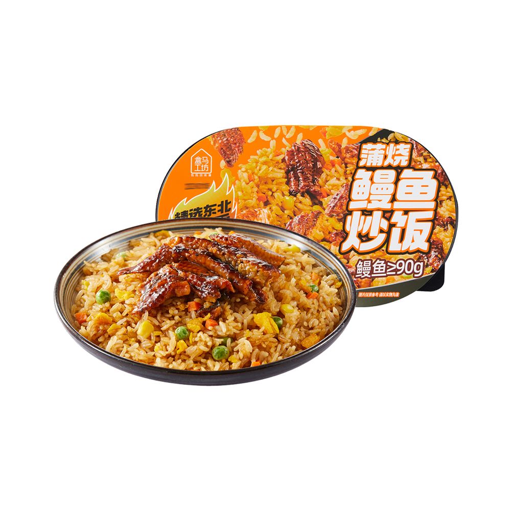 盒馬工坊 蒲燒鰻魚炒飯 300g