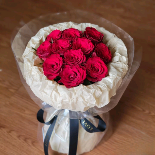 11枝紅玫瑰 香港鮮花即日配送