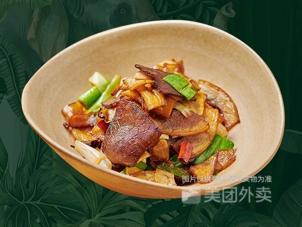 【硬貨】杏鮑菇炒牛肉